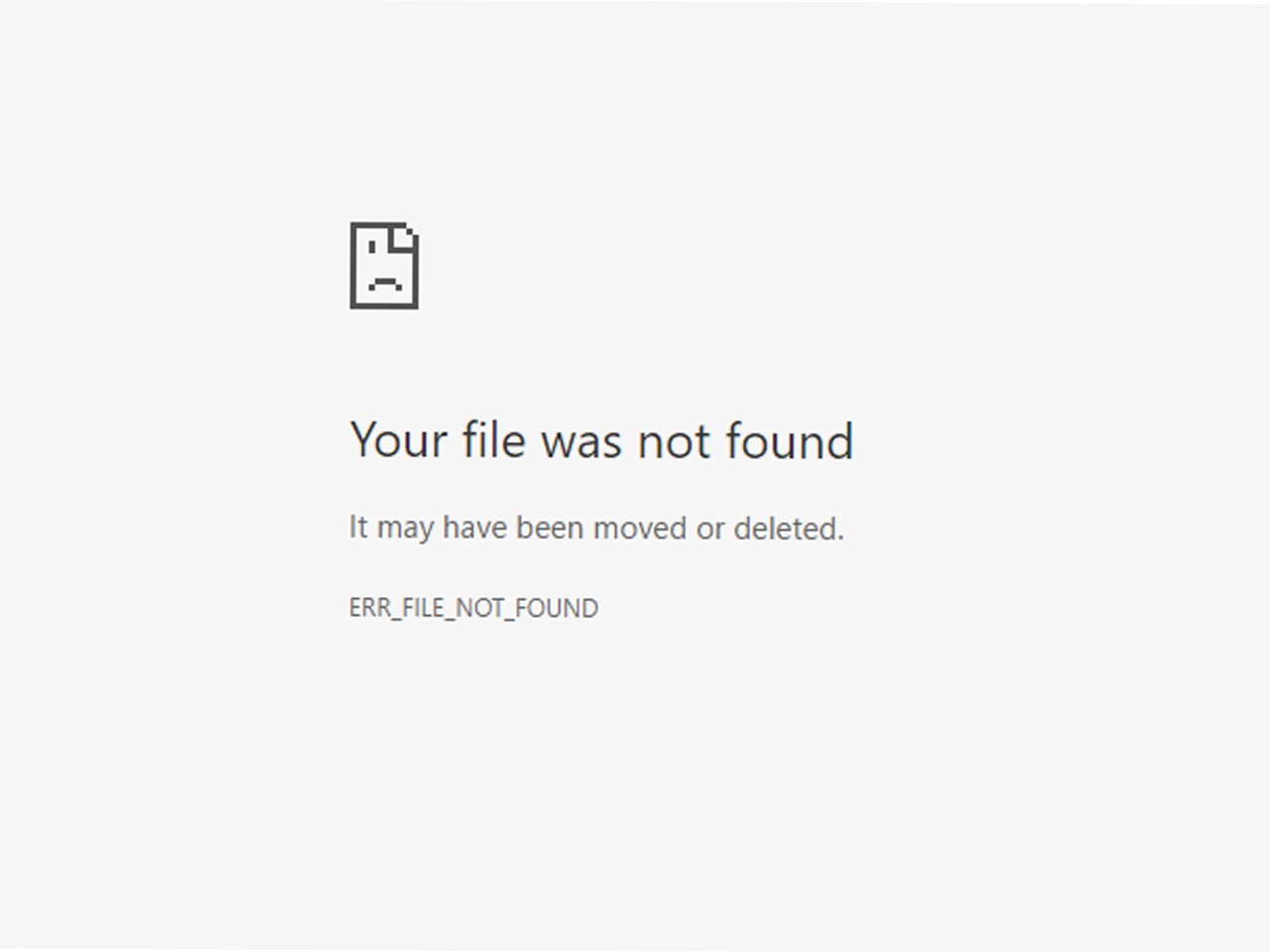 Err_file_not_found файл. Error file not found. Файл не найден фото. Код буллет.